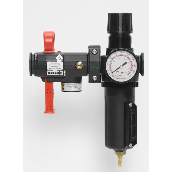 V-FRL 3/8, 0-50, Q-CAP, GAGE